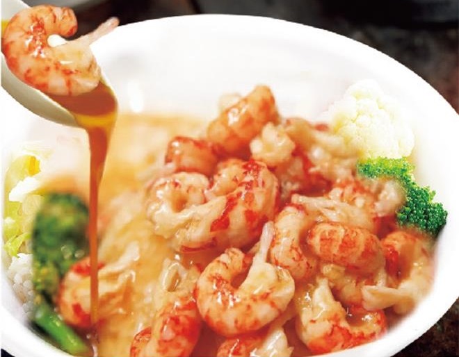 蝦仁撈飯